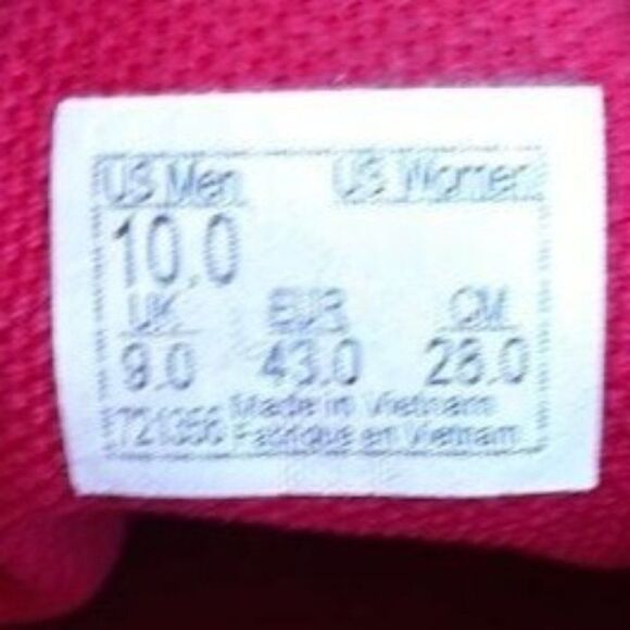 Vans MLB Los Angeles Angle's Red A Halo Low Top Sneakers Womens Sz 11.5 Mens 10 - Picture 3 of 11